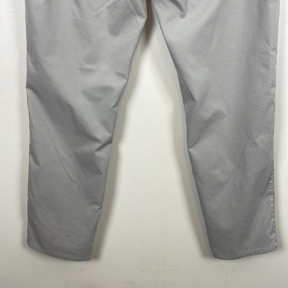 Peter Millar Mens 40x30 Gray Performance Natural Touch Five Pocket Casual Pants - Picture 5 of 10